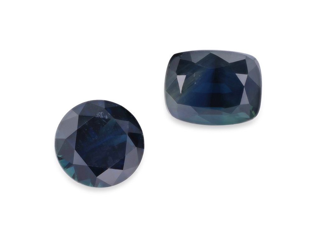 [SAFB0550X1] Australian Sapphire Set of 2