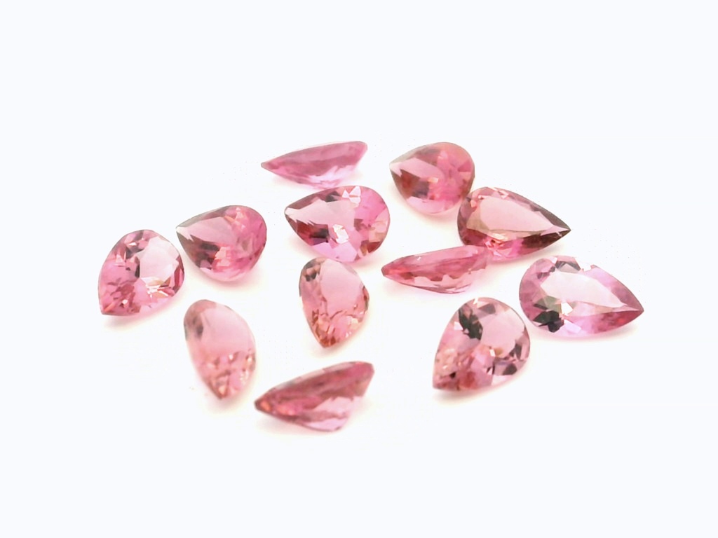 [UPPB0604] Pink Tourmaline 6x4mm Pear Shape