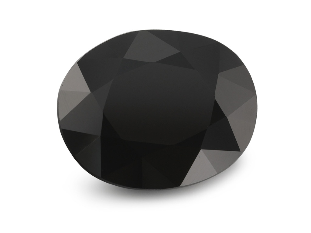 [LKVB0806] Black Spinel 8x6mm Oval