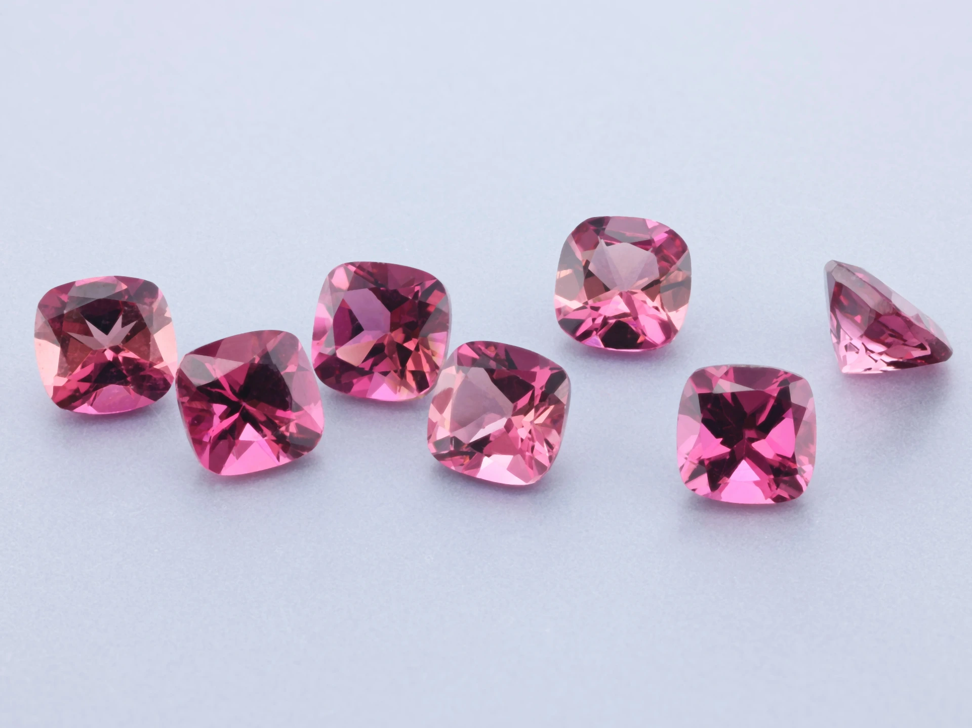 [UPAB0500] Pink Tourmaline 5.00mm Square Cushion