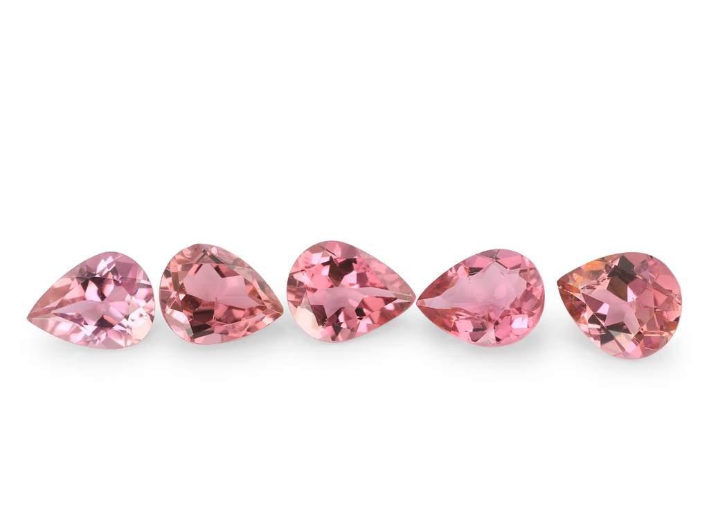 [UPPB0504] Pink Tourmaline 5x4mm Pear Shape