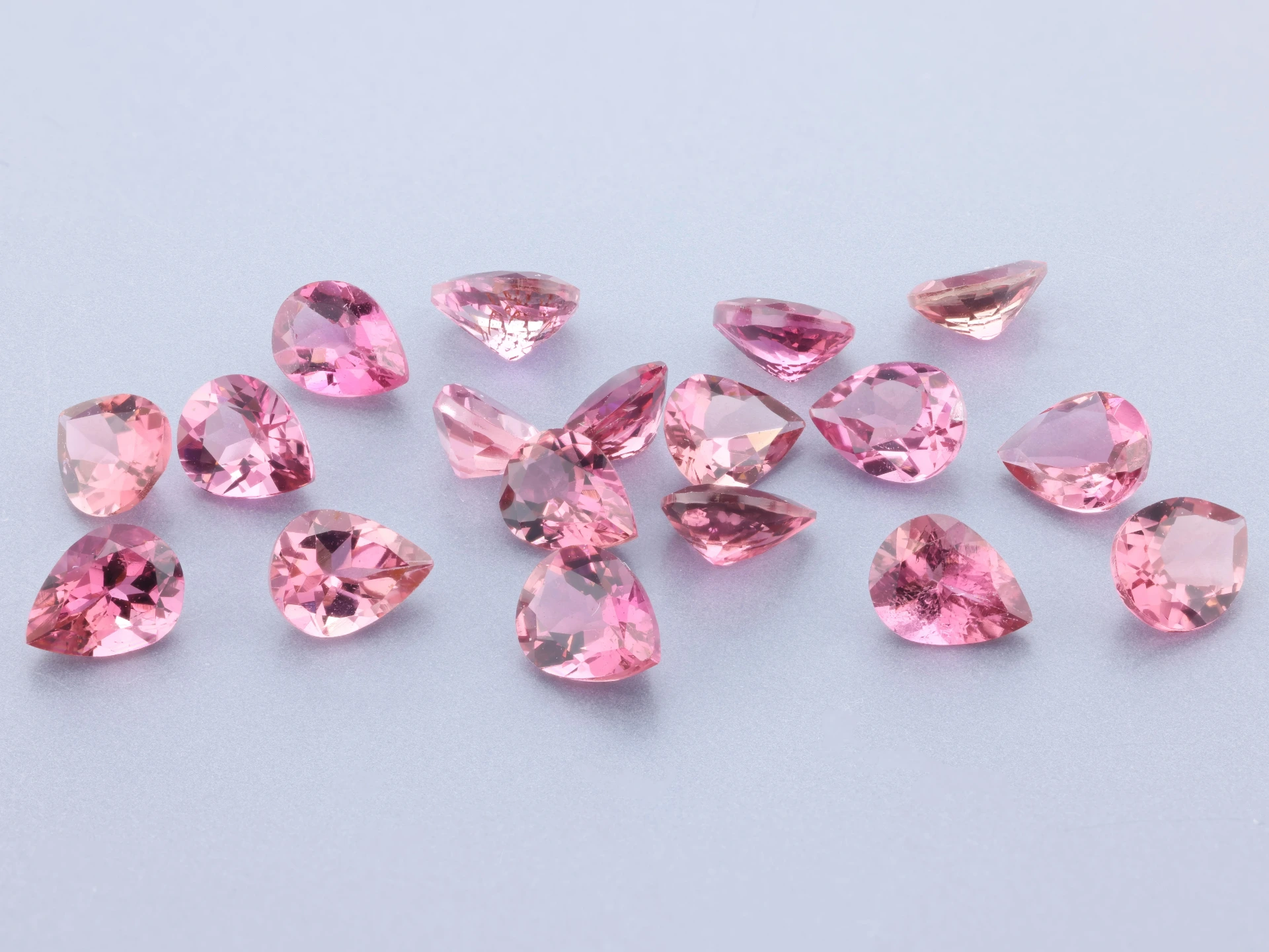 [UPPB0504] Pink Tourmaline 5x4mm Pear Shape
