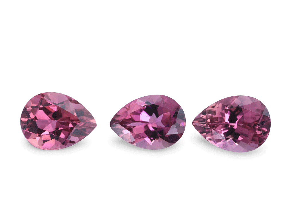 [UPPB0705] Pink Tourmaline 7x5mm Pear Shape