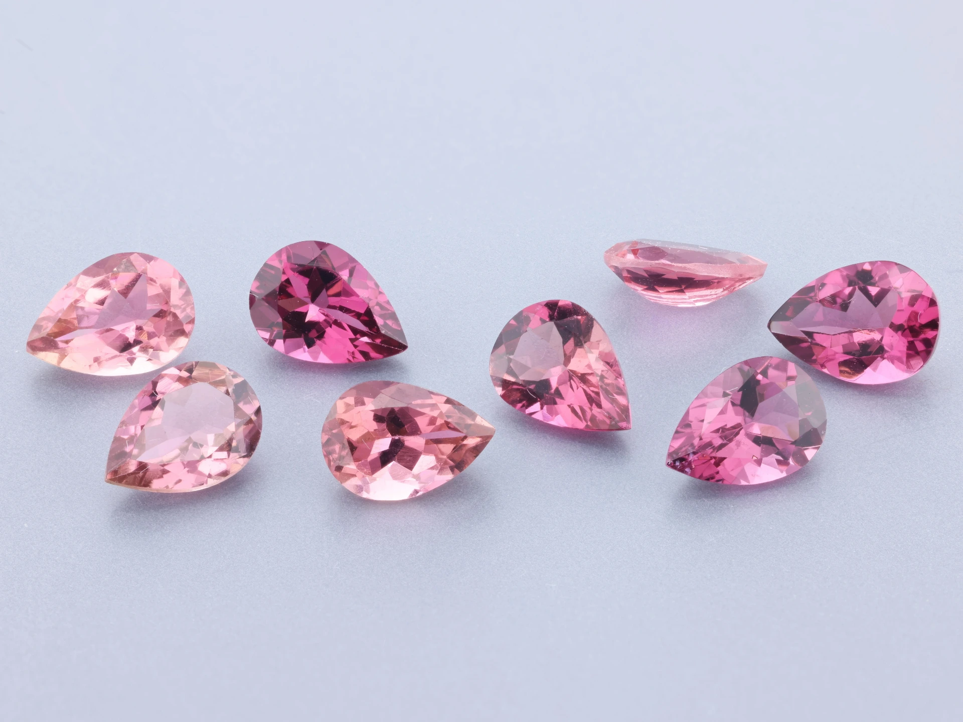 [UPPB0705] Pink Tourmaline 7x5mm Pear Shape