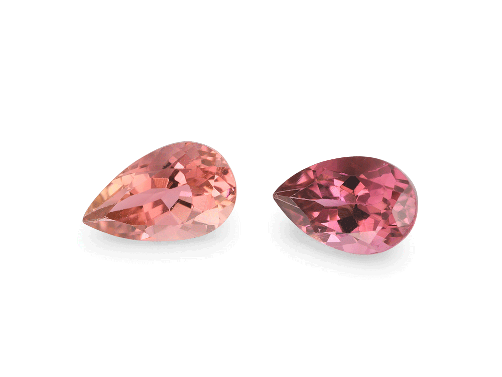 [UPPB0805] Pink Tourmaline 8x5mm Pear Shape