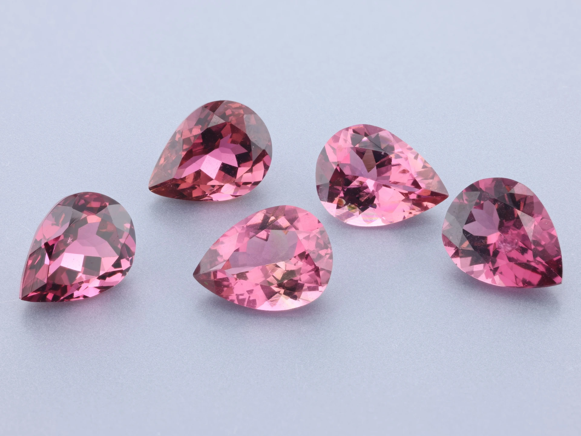 [UPPB0806] Pink Tourmaline 8x6mm Pear Shape