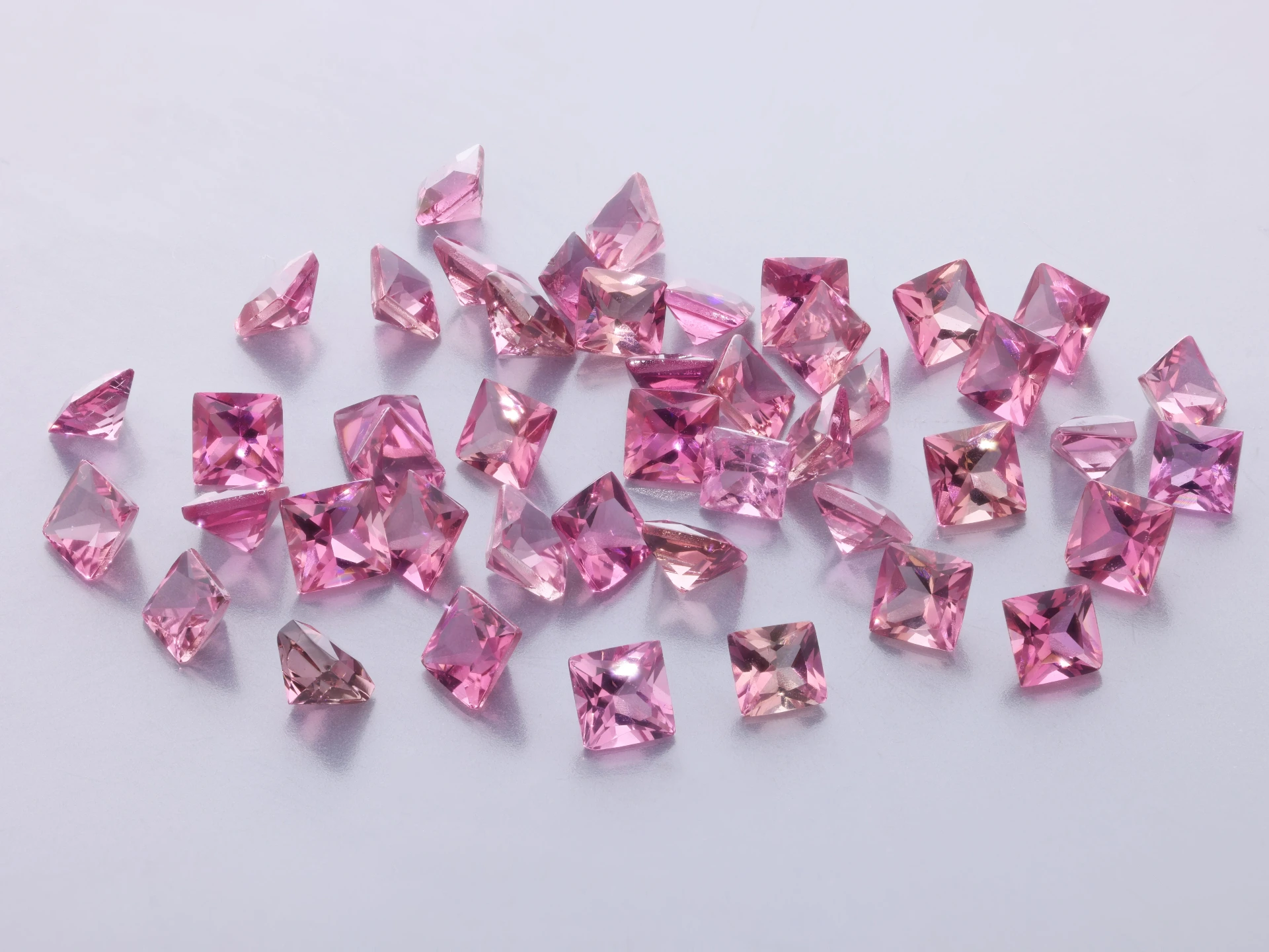 [UPQP0225] Pink Tourmaline 2.25mm Princess Cut