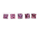 Pink Tourmaline 3.00mm Princess Cut