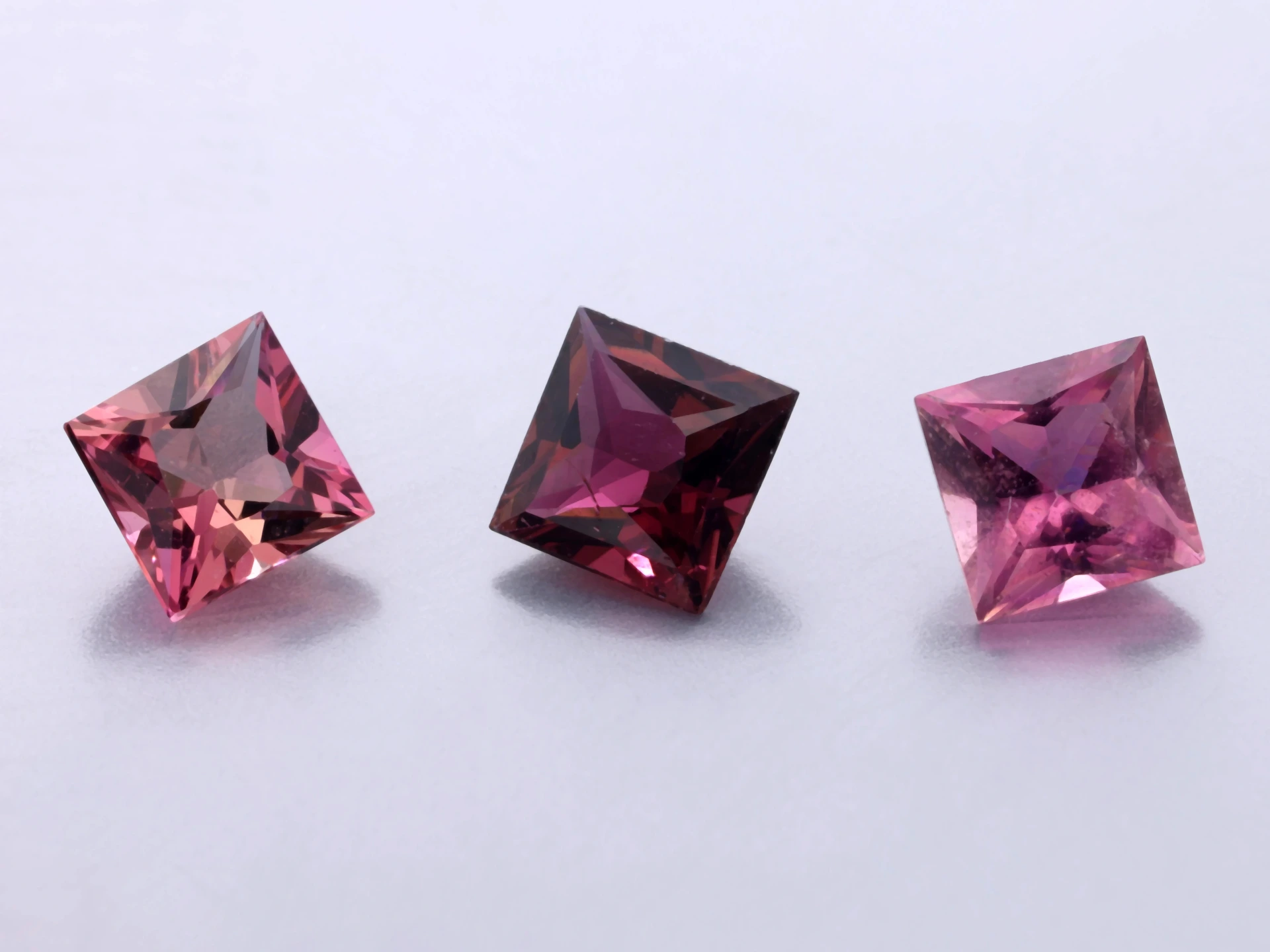 [UPQP0350] Pink Tourmaline 3.50mm Princess Cut