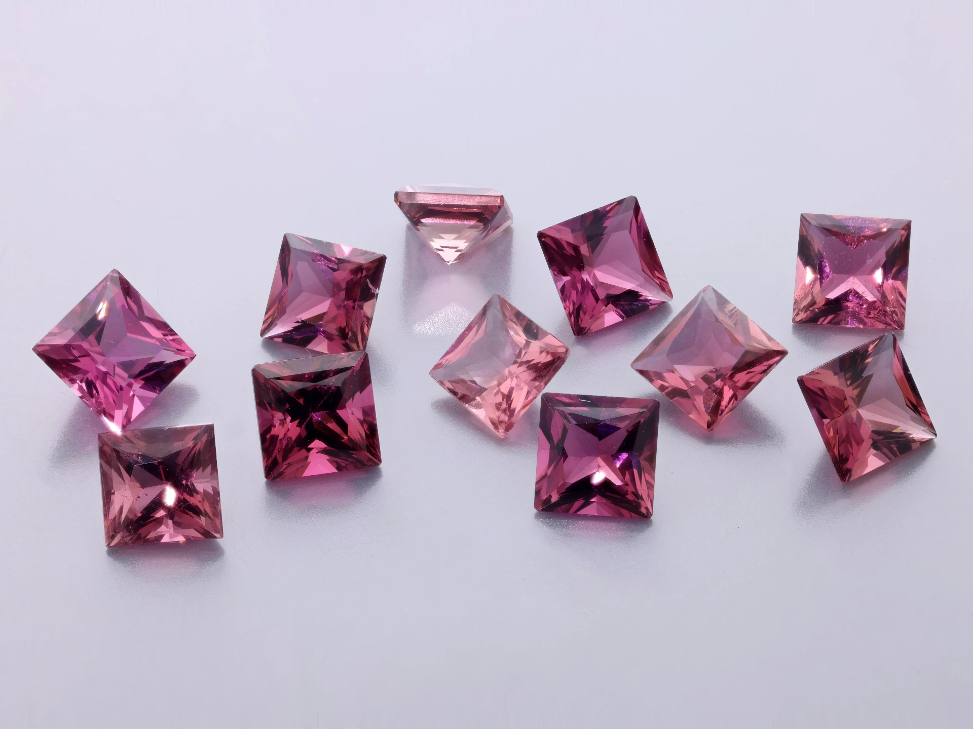 [UPQP0450] Pink Tourmaline 4.50mm Princess Cut