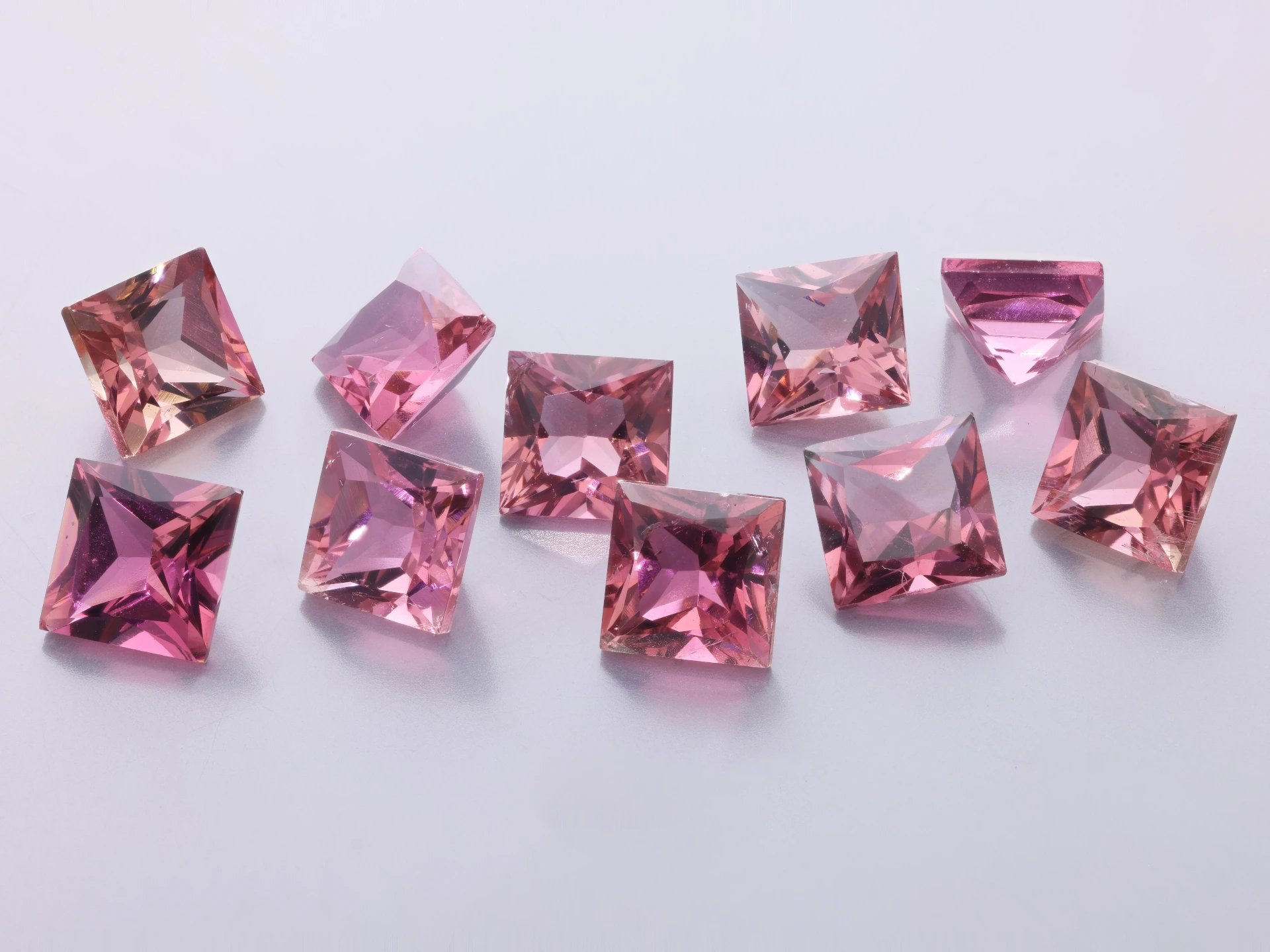 [UPQP0500] Pink Tourmaline 5.00mm Princess Cut