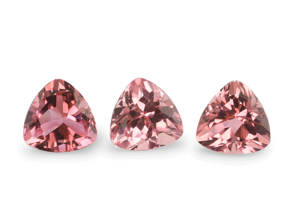 Pink Tourmaline 6.00mm Trilliant