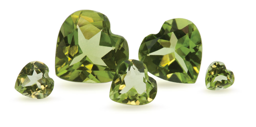 [PRHB0600] Peridot 6.00mm Heart Shape
