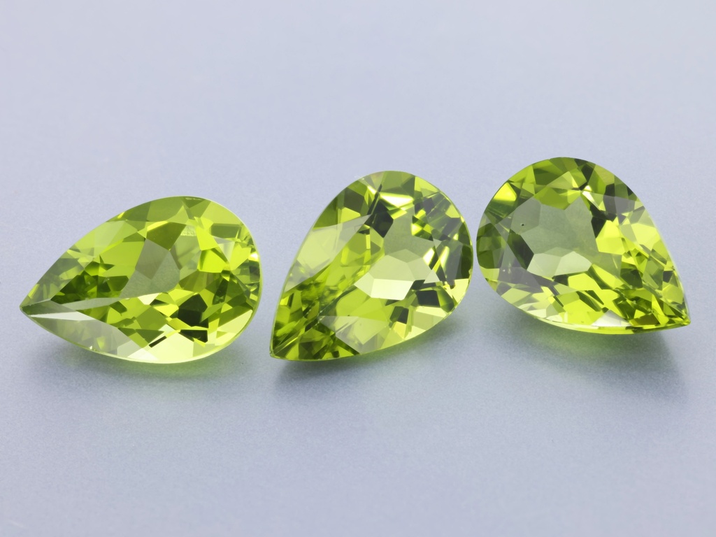 [PRPB1208] Peridot 12x8mm Pear Shape