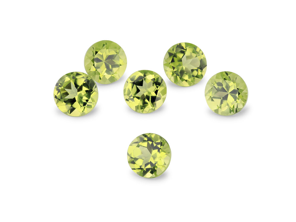 [PRRB0500] Peridot 5.00mm Round