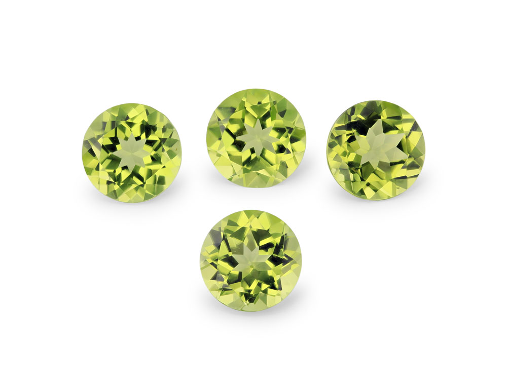 [PRRB0650] Peridot 6.50mm Round