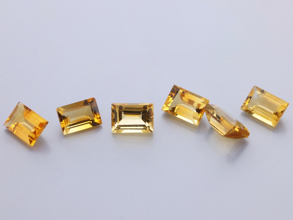 [QCBS0604] Citrine 6x4mm Baguette 