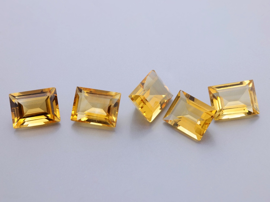 [QCBS0806] Citrine 8x6mm Baguette 