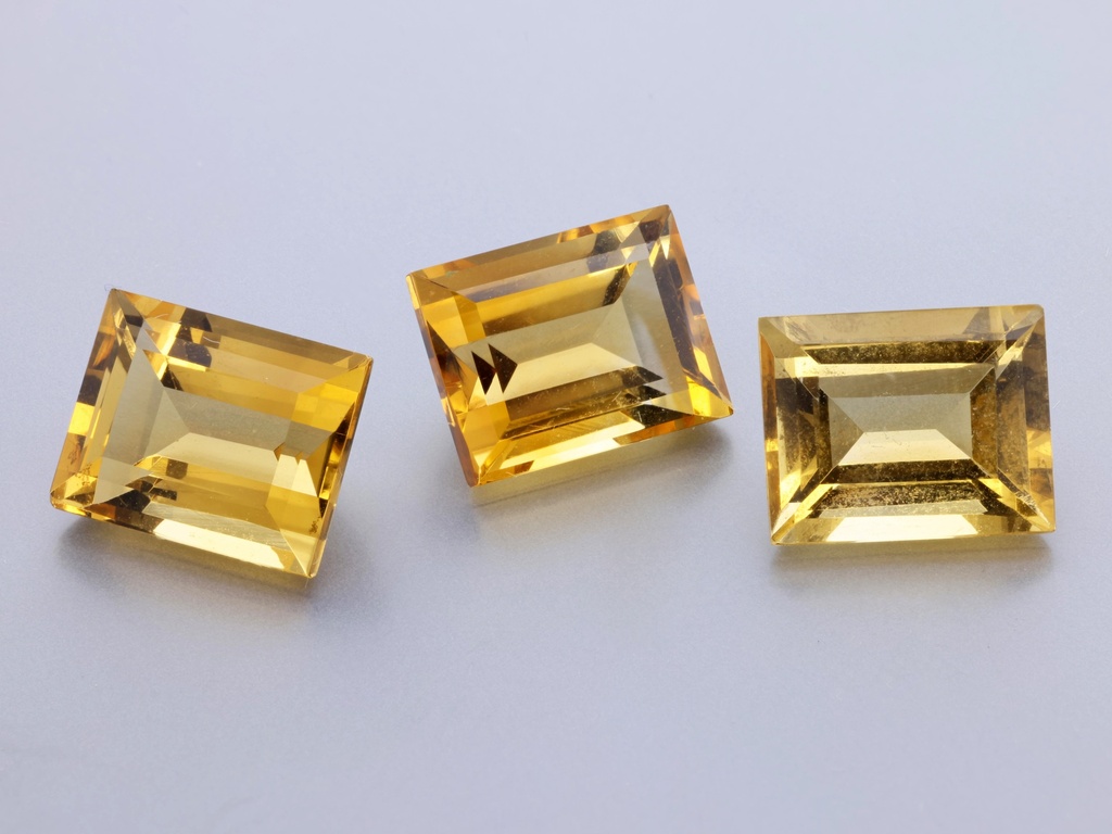 [QCBS1008] Citrine 10x8mm Baguette 