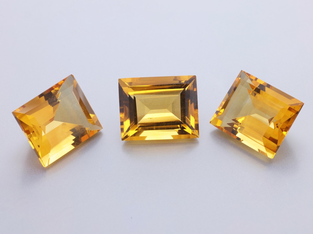 [QCBS1109] Citrine 11x9mm Baguette 