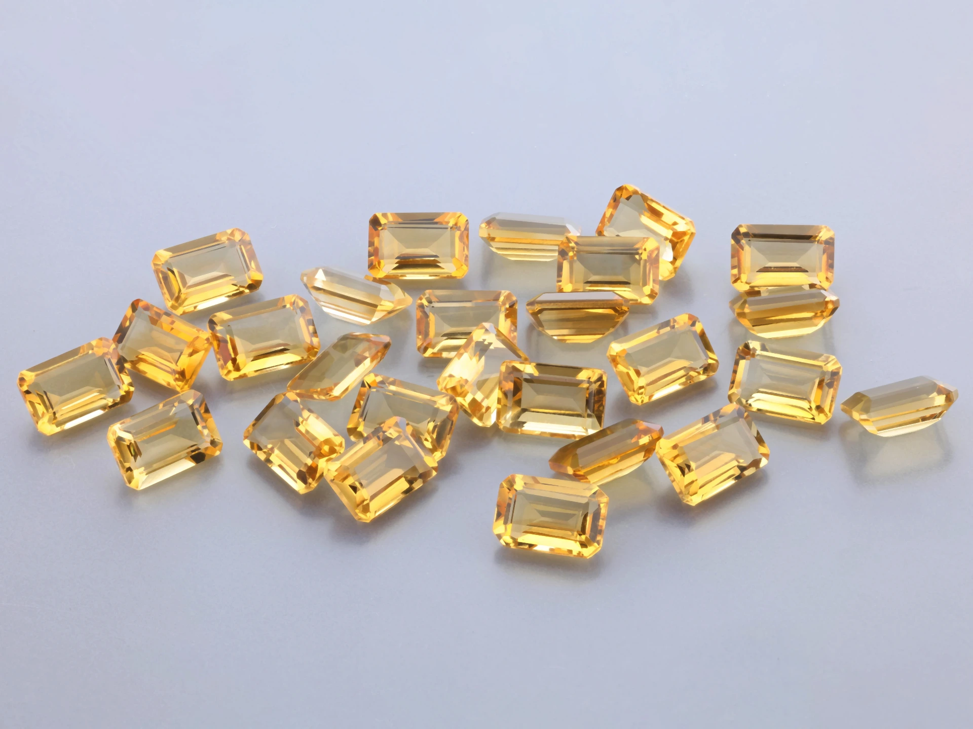 [QCOS0604] Citrine 6x4mm Emerald Cut