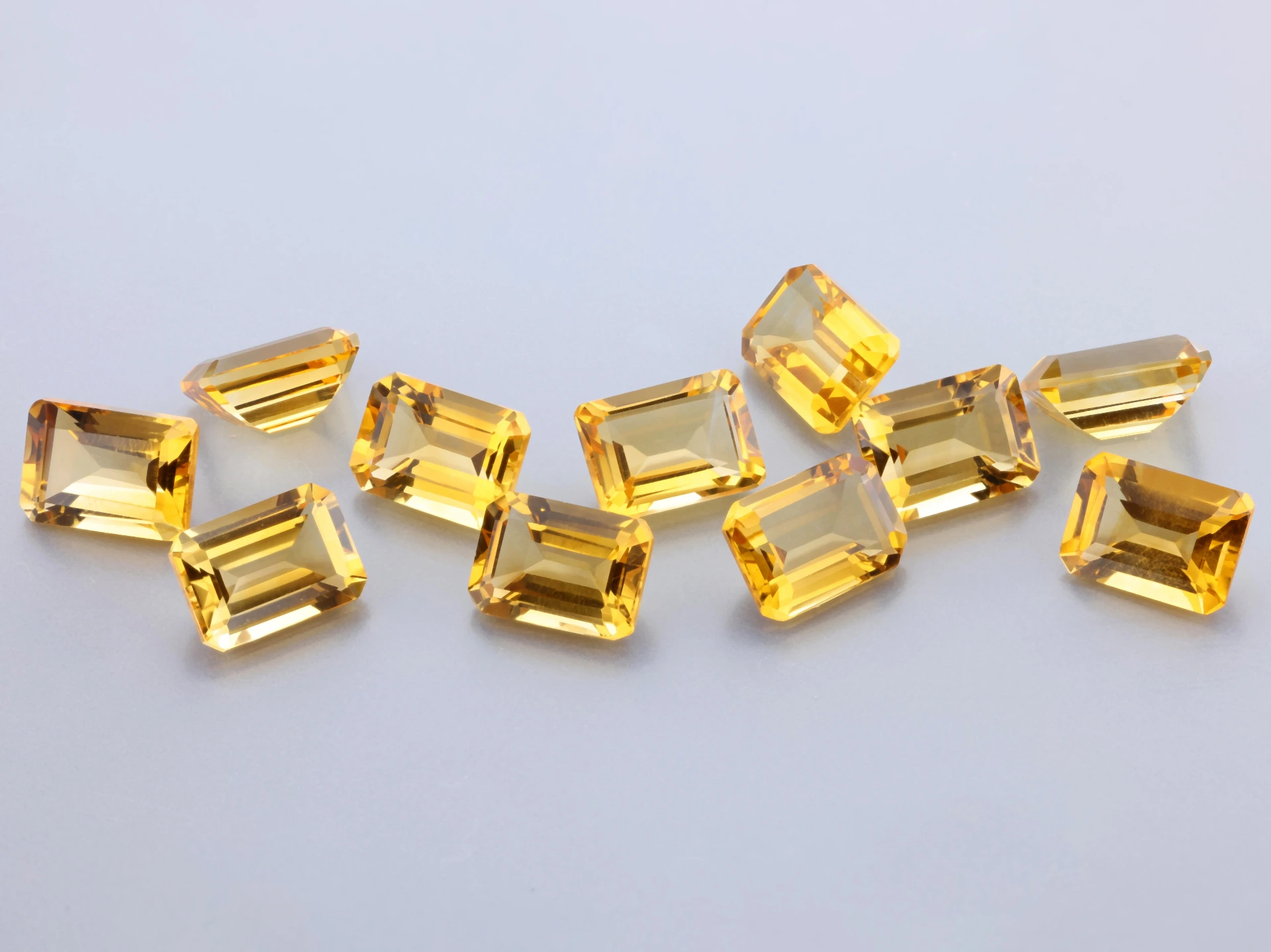 [QCOS0705] Citrine 7x5mm Emerald Cut