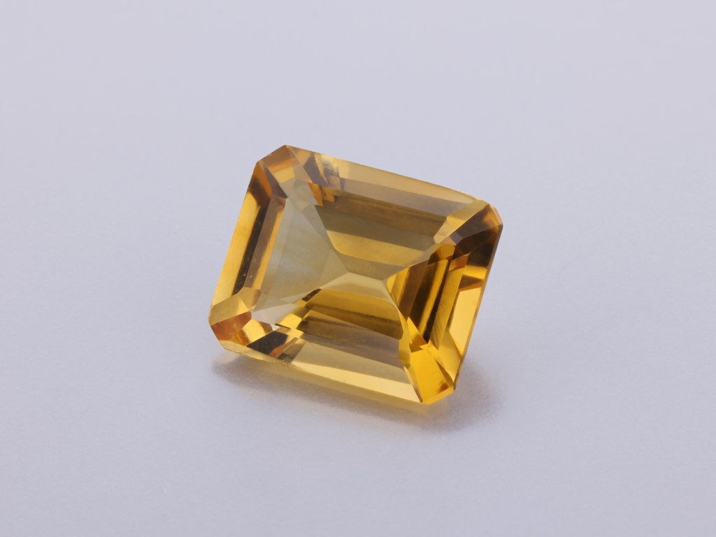[QCOS1008] Citrine 10x8mm Emerald Cut