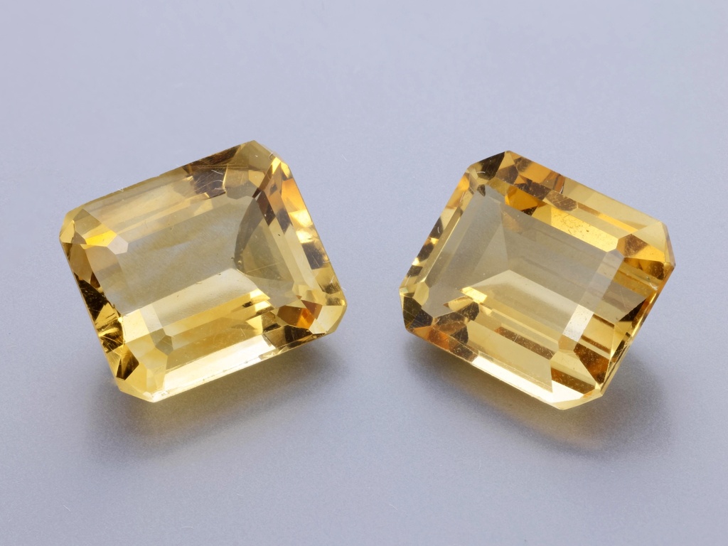 [QCOS1109] Citrine 11x9mm Emerald Cut