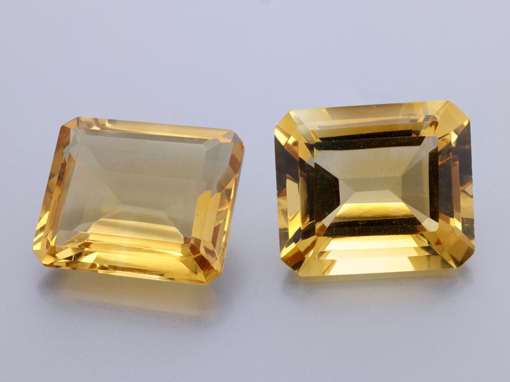 [QCOS1412] Citrine 14x12mm Emerald Cut