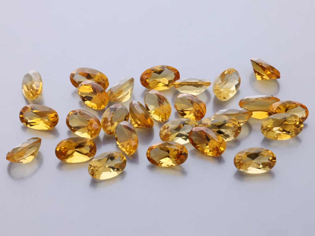 [QCVB0503] Citrine 5x3mm Oval