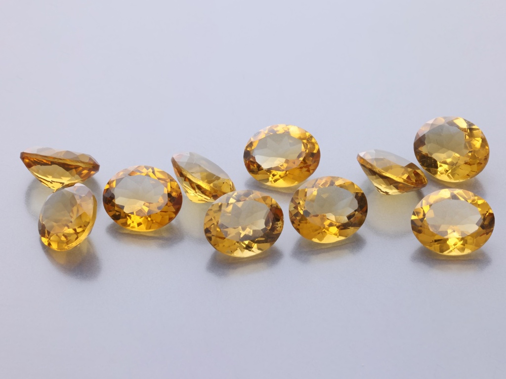 [QCVB0605] Citrine 6x5mm Oval