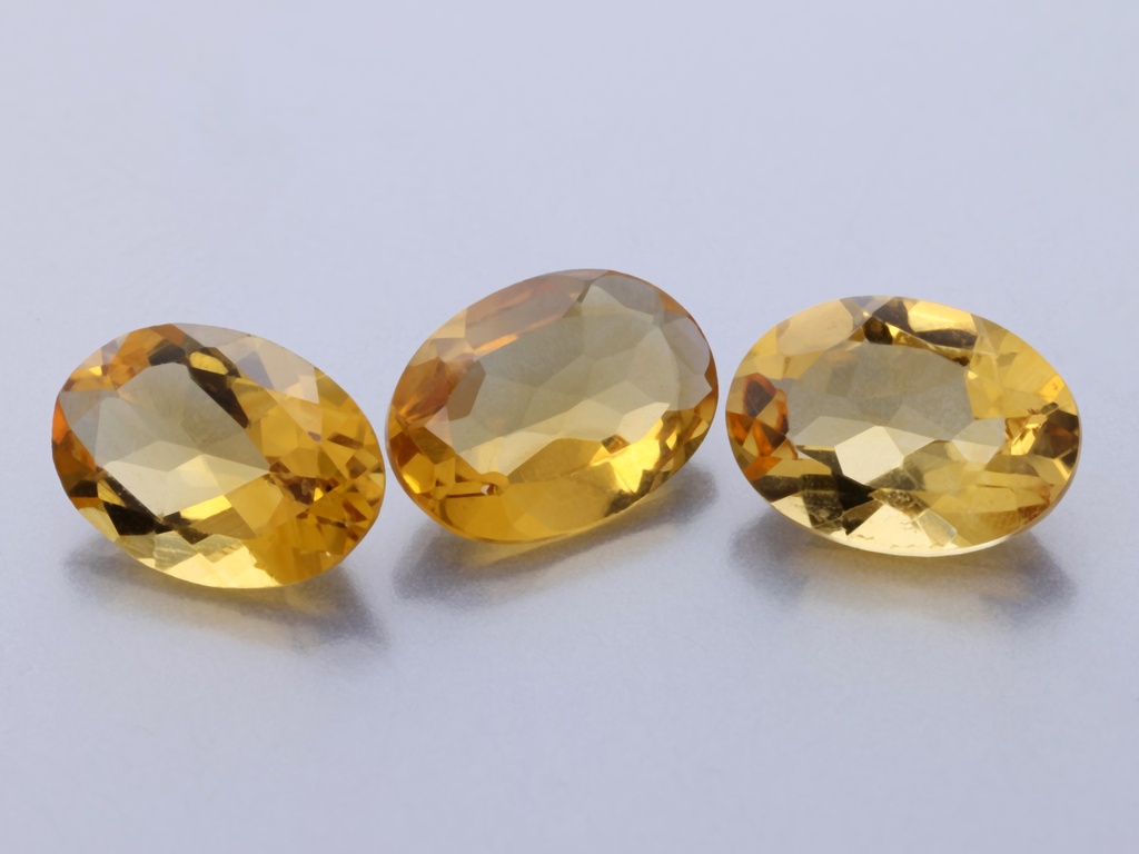 [QCVB0705] Citrine 7x5mm Oval