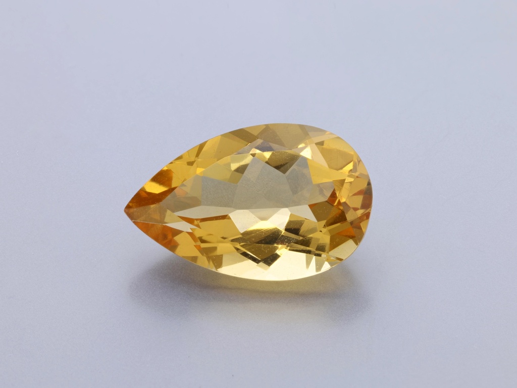 [QCPB1409] Citrine 14x9mm Pear Shape