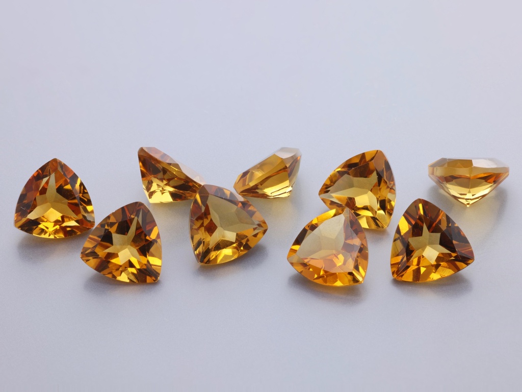 [QCTB0700] Citrine 7.00mm Trilliant