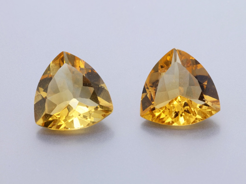 [QCTB0900] Citrine 9.00mm Trilliant