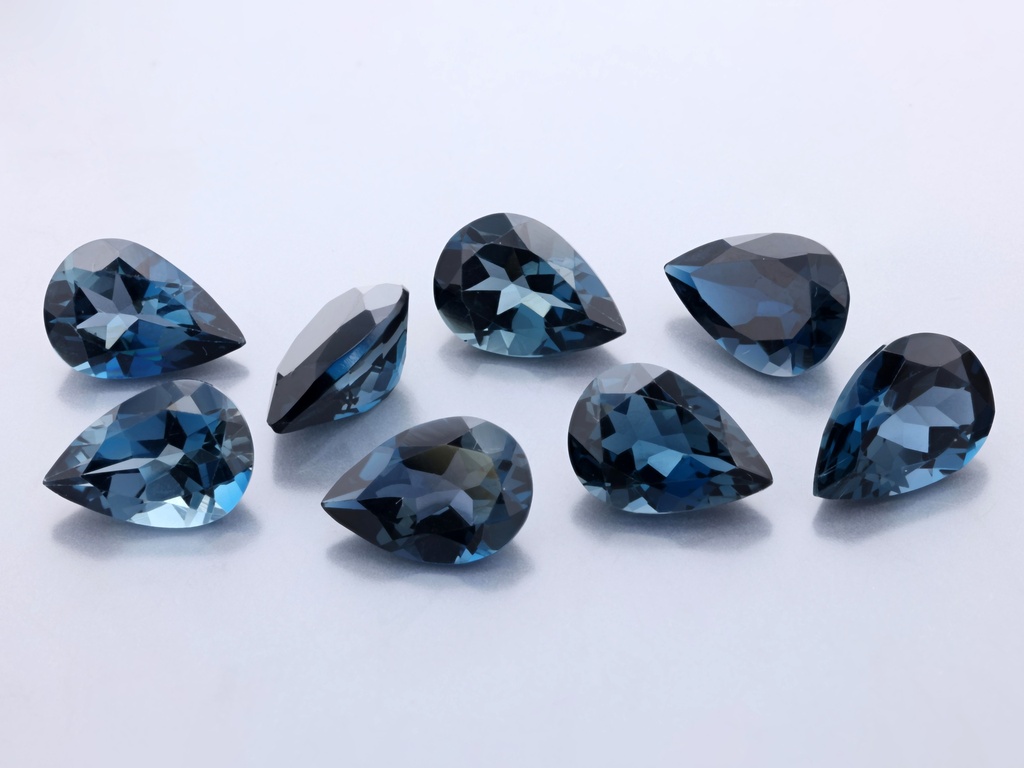 [TLPB1007] Topaz London Blue 10x7mm Pear Shape 