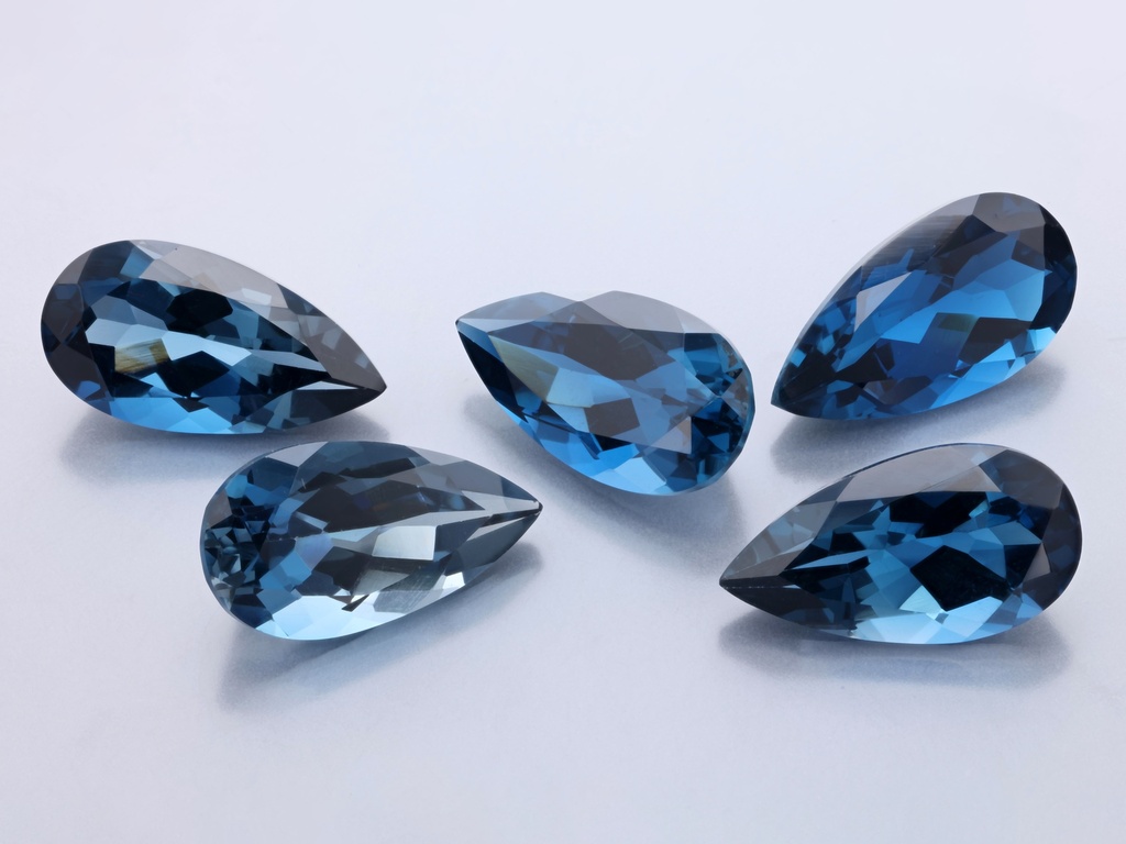 [TLPB1508] Topaz London Blue 15x8mm Pear Shape 