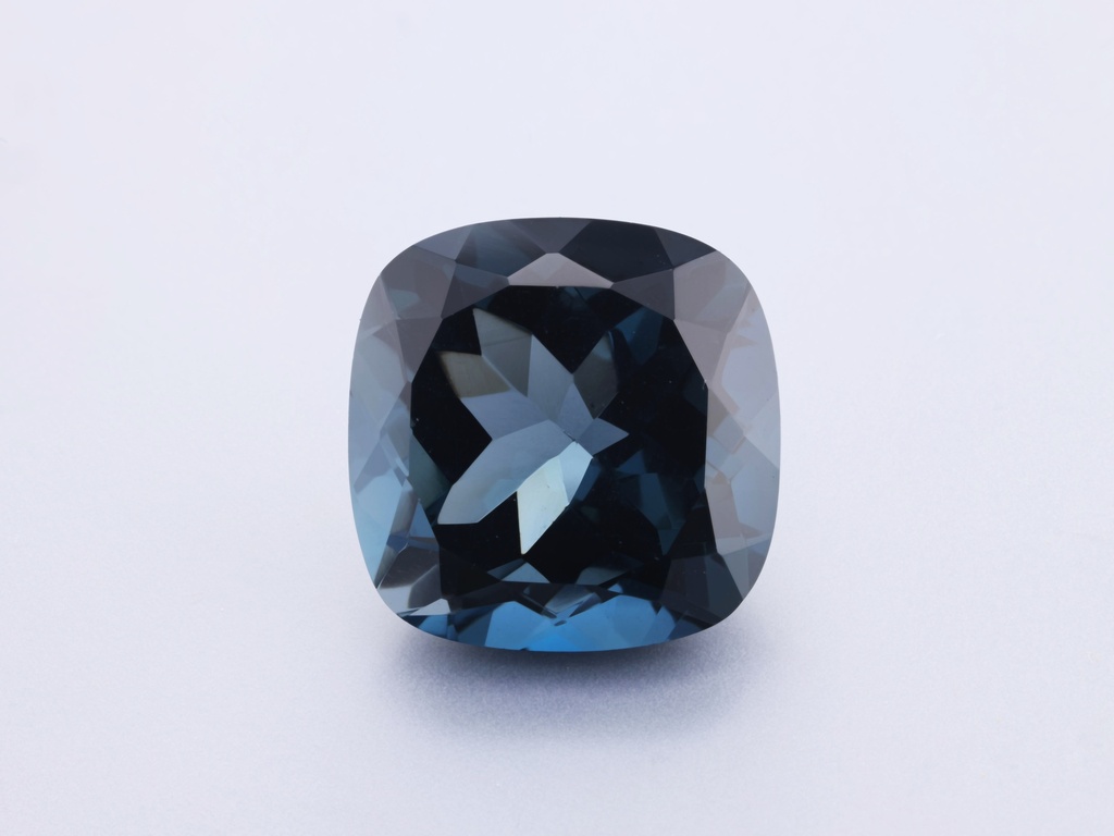[TLAB1400] Topaz London Blue 14mm Square Cushion