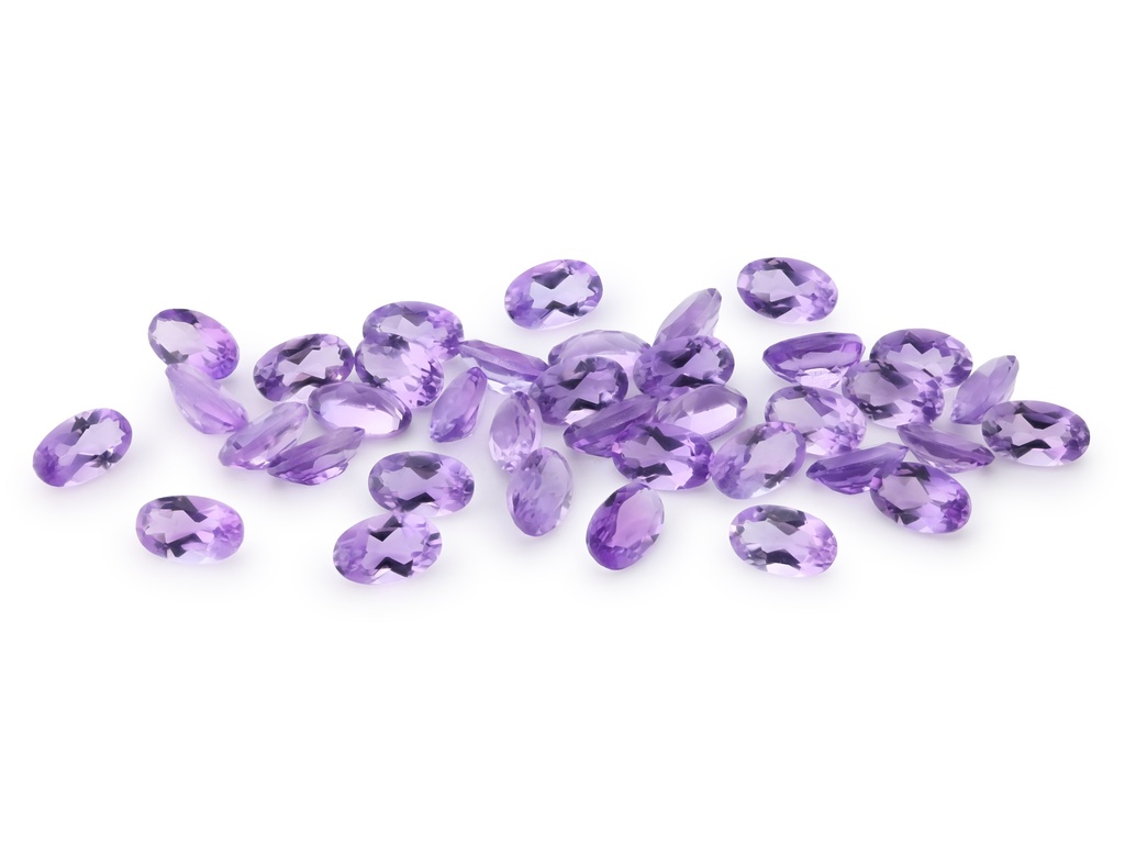 Amethyst 5x3mm Oval Light Colour 