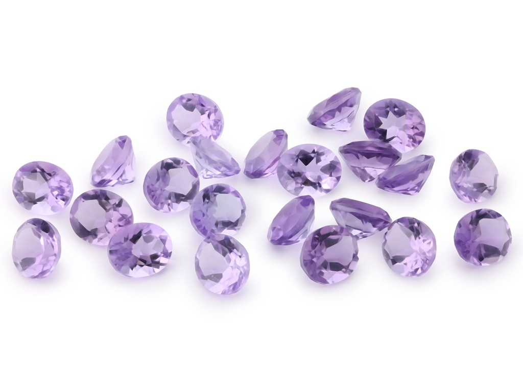 [QAVB0605F] Amethyst 6x5mm Oval Light Colour 