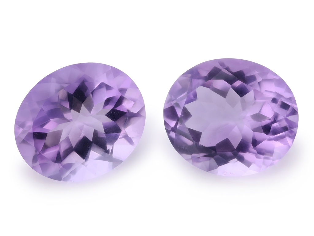 [QAVB1412F] Amethyst 14x12mm Oval Light Colour 