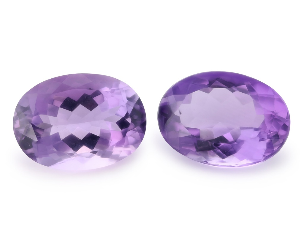 [QAVB1813F] Amethyst 18x13mm Oval Light Colour 
