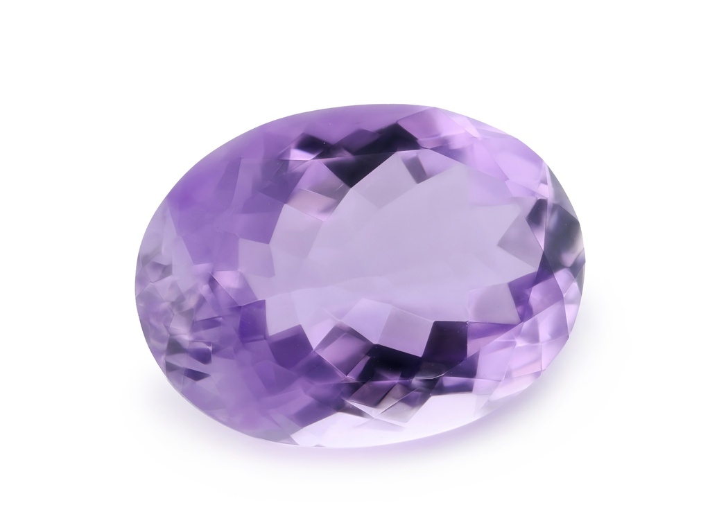 [QAVB2015F] Amethyst 20x15mm Oval Light Colour 