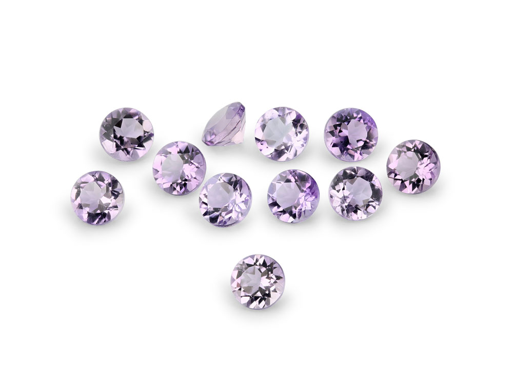 [QARB0350F] Amethyst 3.50mm Round Light Colour 