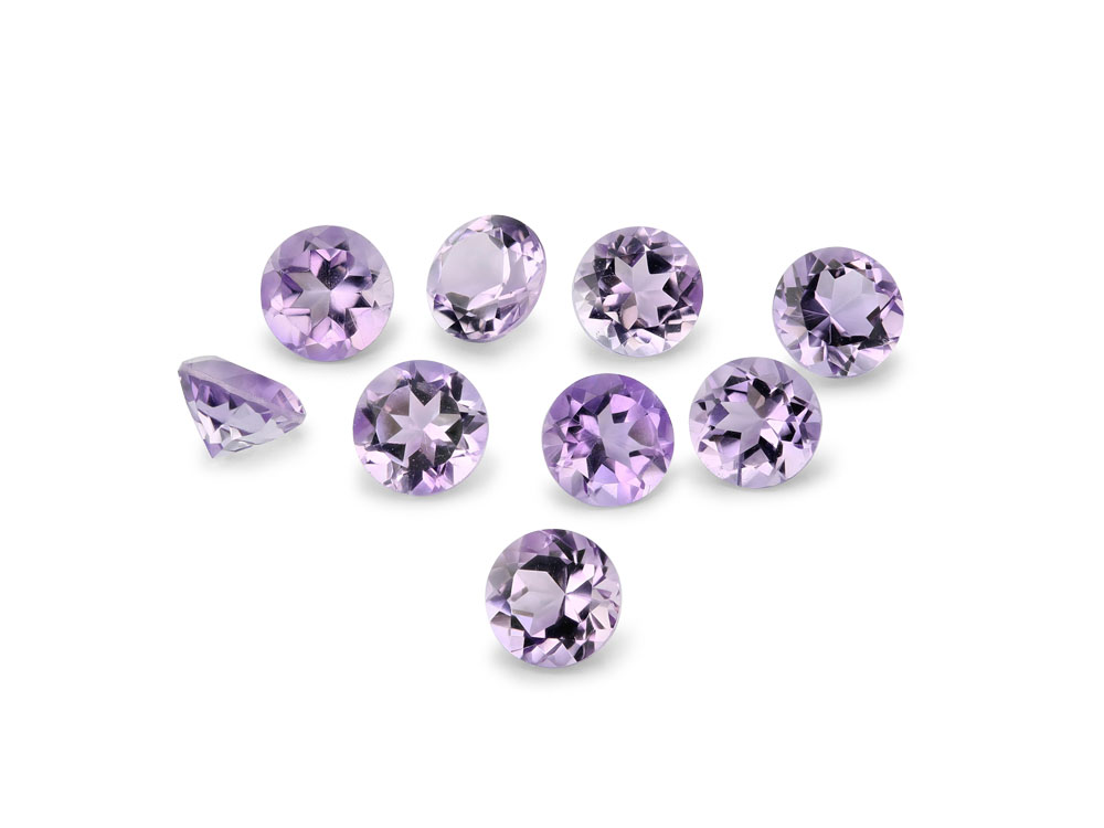 [QARB0400F] Amethyst 4.00mm Round Light Colour 
