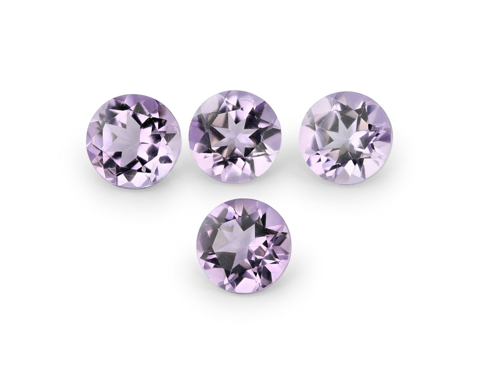 [QARB0650F] Amethyst 6.50mm Round Light