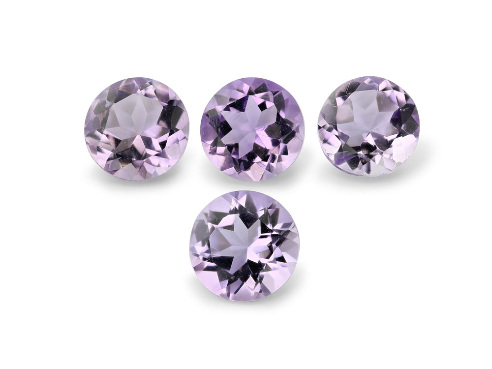 [QARB0700F] Amethyst 7.00mm Round Light Colour 