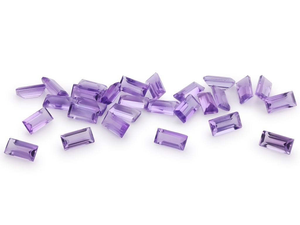 [QABS0402F] Amethyst 4x2mm Baguette Light Colour 