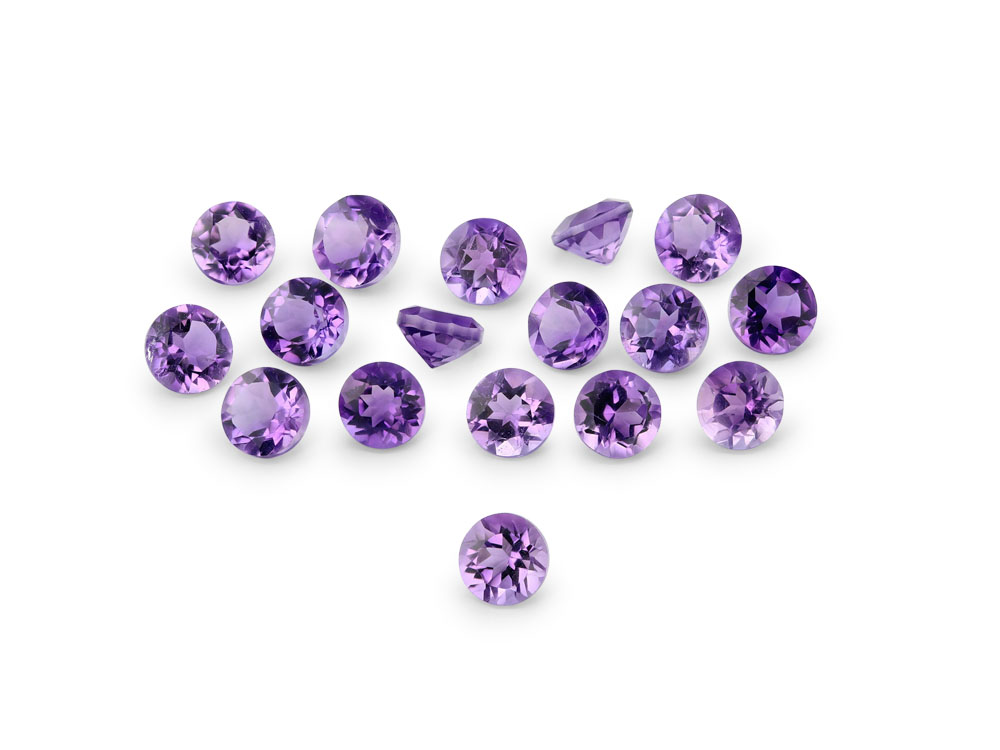 [QARB0300M] Amethyst 3.00mm Round Mid