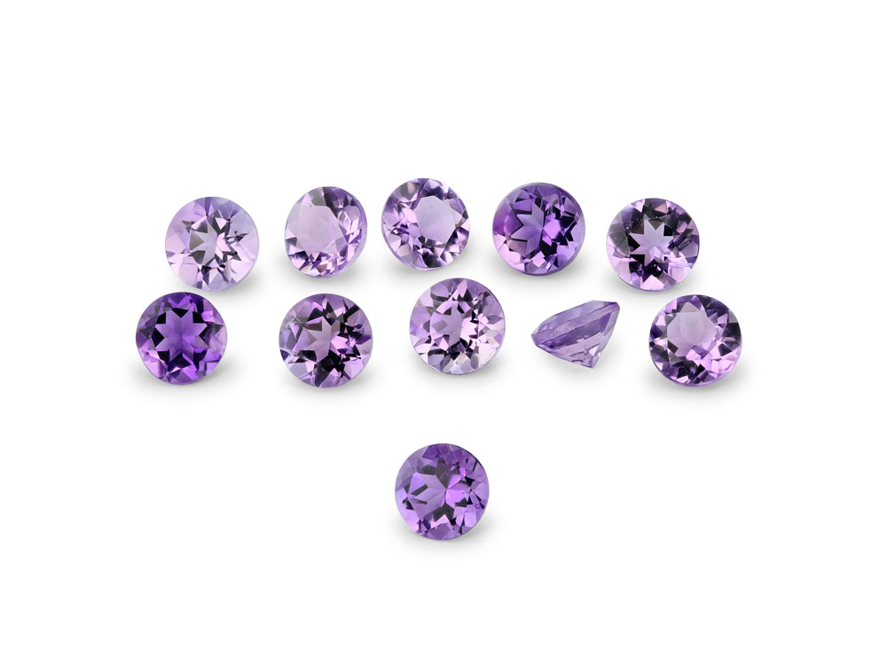 [QARB0350M] Amethyst 3.50mm Round Mid